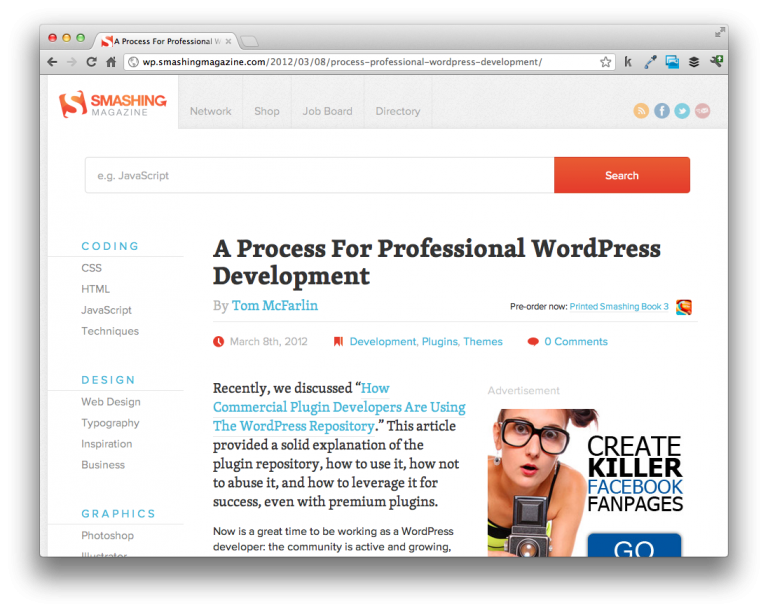 On Professional WordPress Development