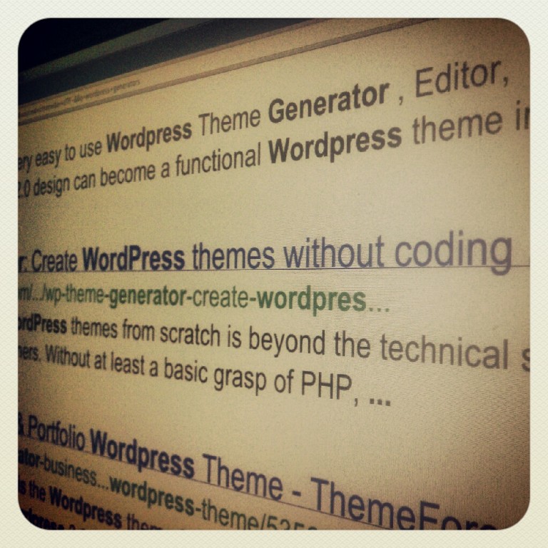 WordPress Generators