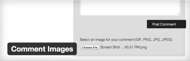 Comment Images For WordPress 1.4