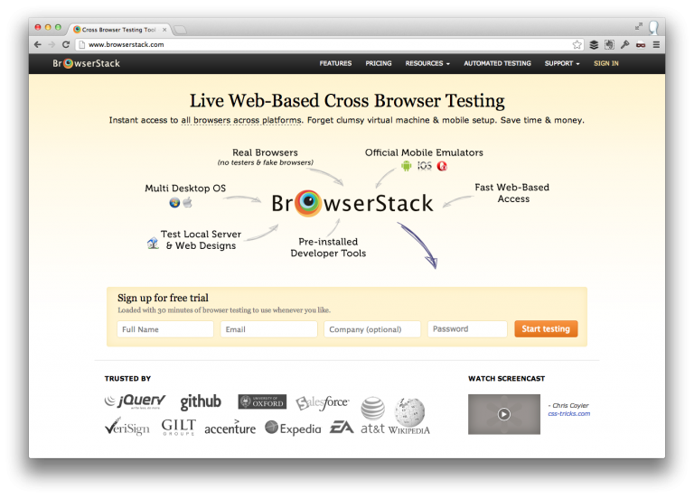 Browserstack