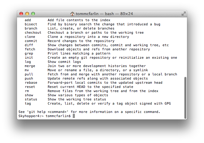 download git mac terminal