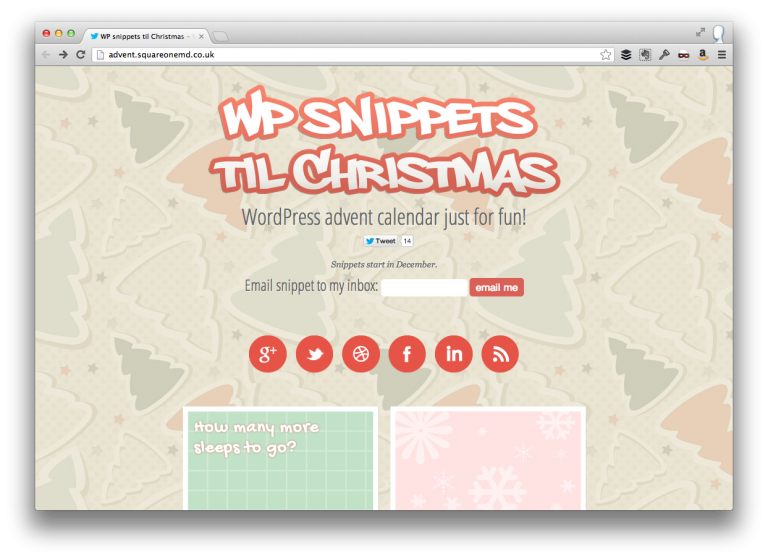 WordPress For Christmas