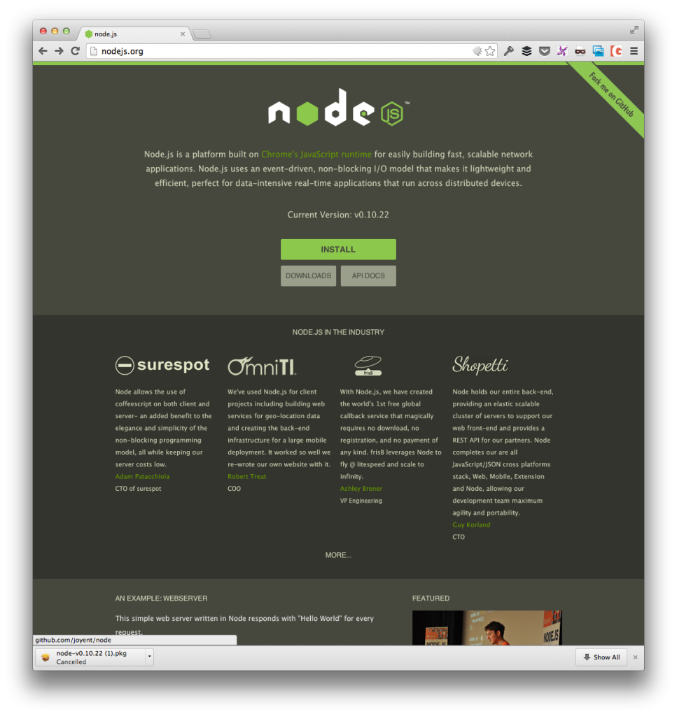 Node JS