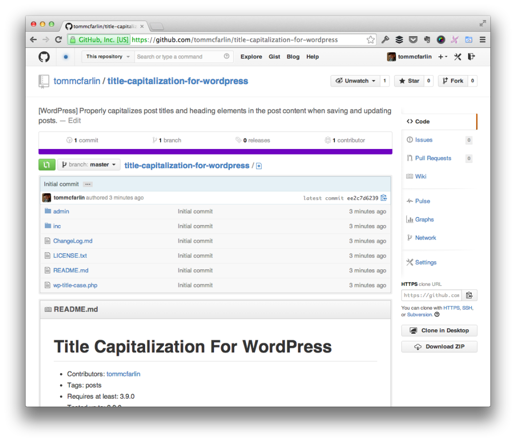 Title Capitalization for WordPress