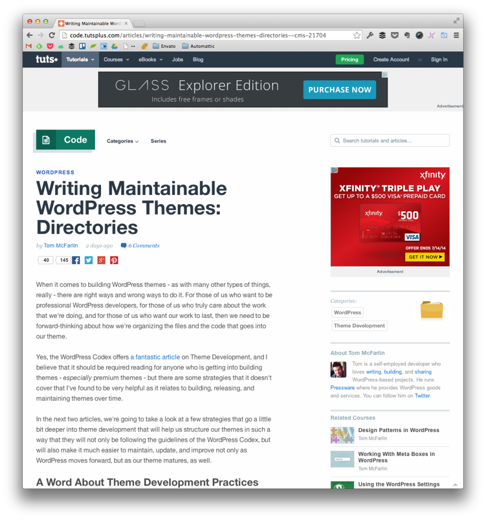 Maintainable WordPress Themes