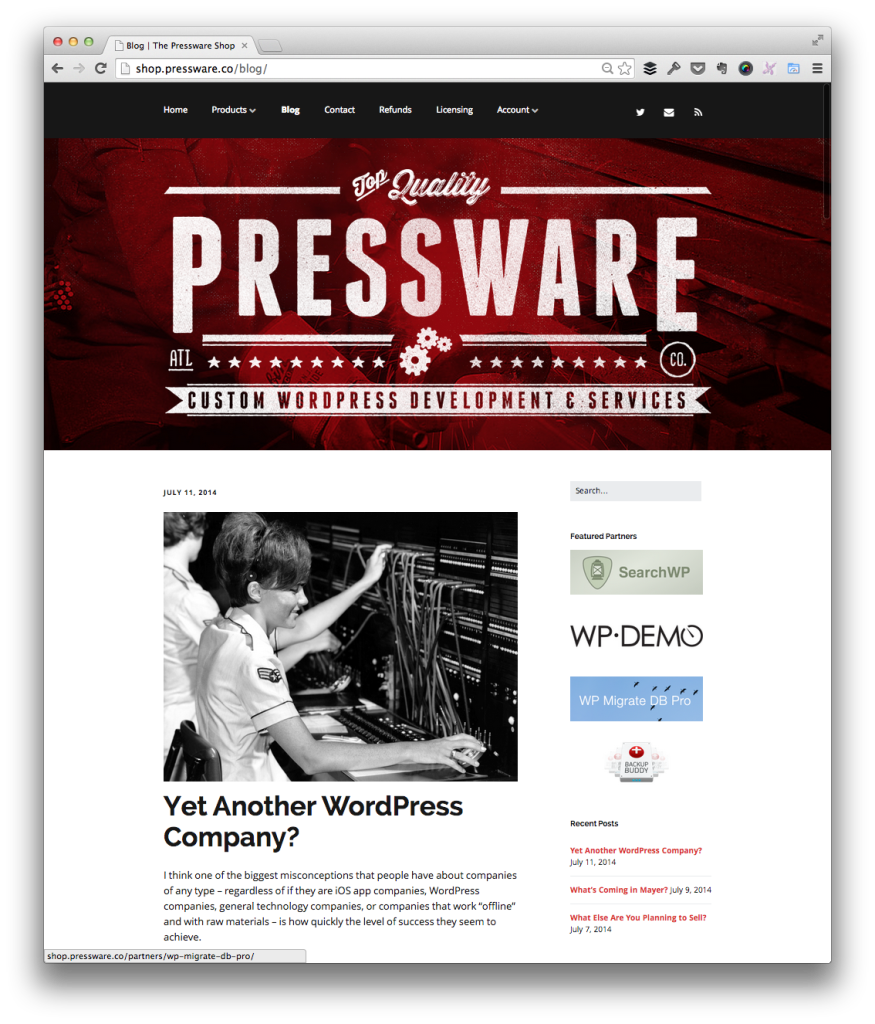 The Pressware Shop