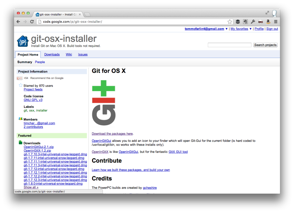 download git for mac