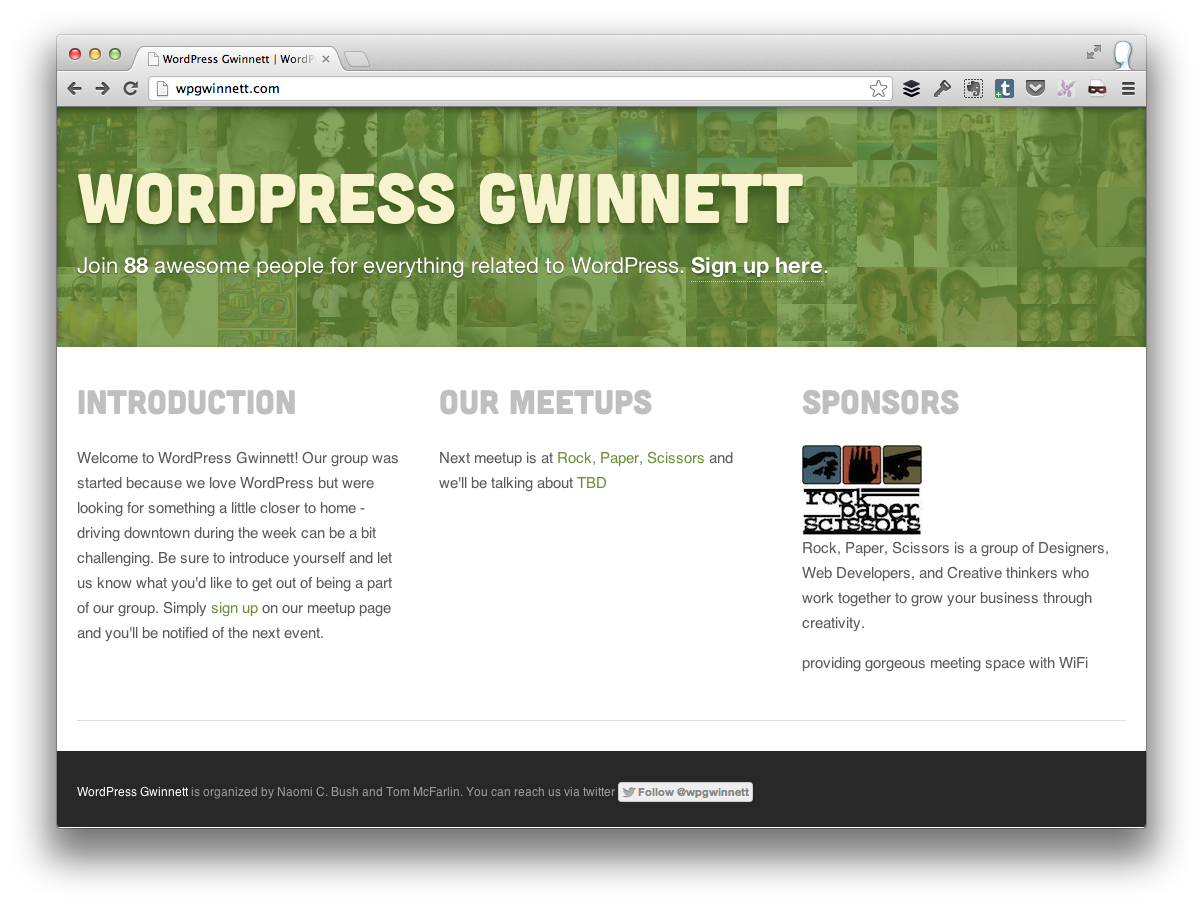 My Wordpress Developer Meetup Tom Mcfarlin