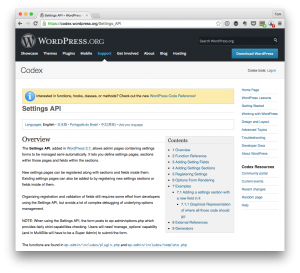 An Interface For The WordPress Settings API | Tom McFarlin