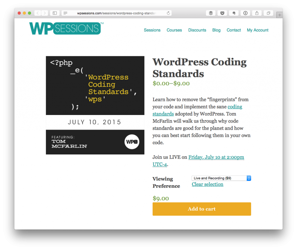 WordPress Coding Standards