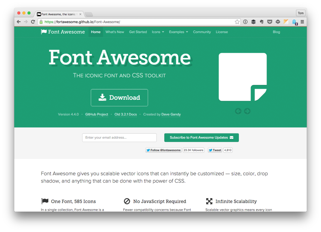 Font Awesome