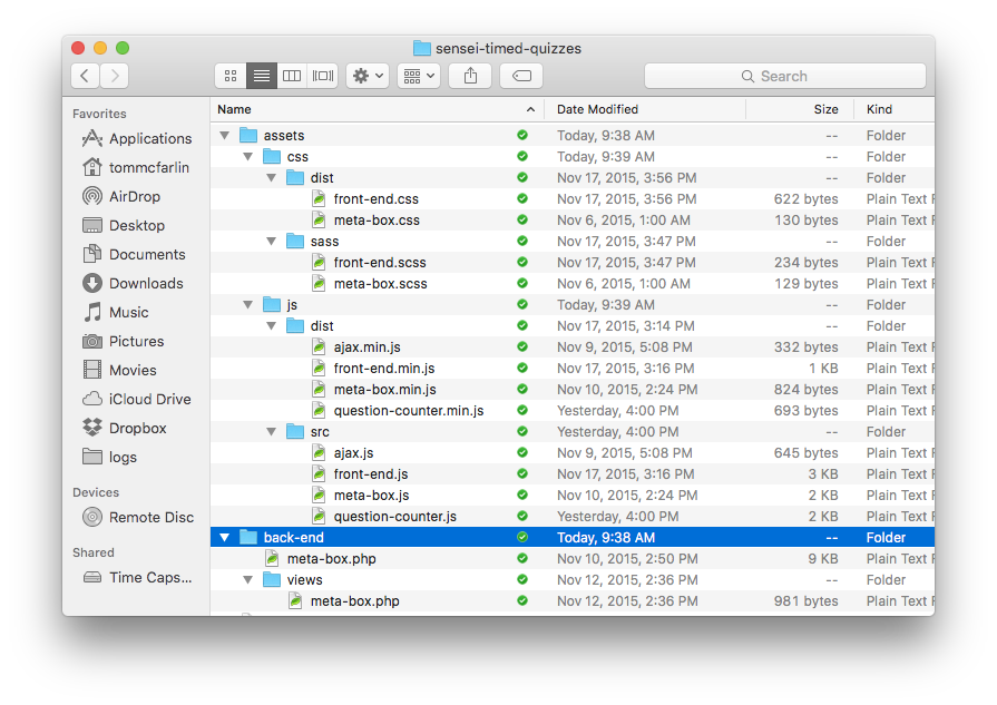 Meta Box File Organization