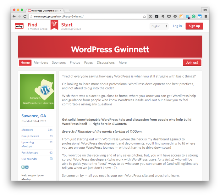 Local WordPress Meetups