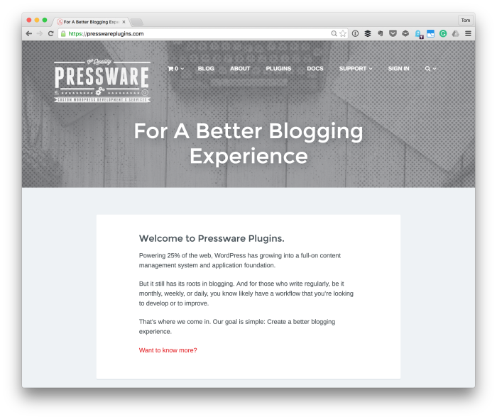 Pressware Plugins