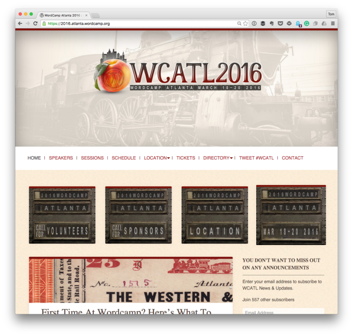 WordCamp Atlanta 2016