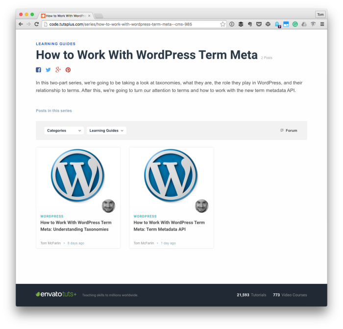 How to Work With WordPress Term Metadata