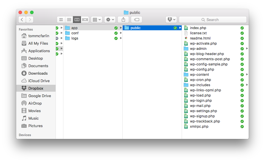 Pressmatic and WordPress Trunk: The Directory Structure