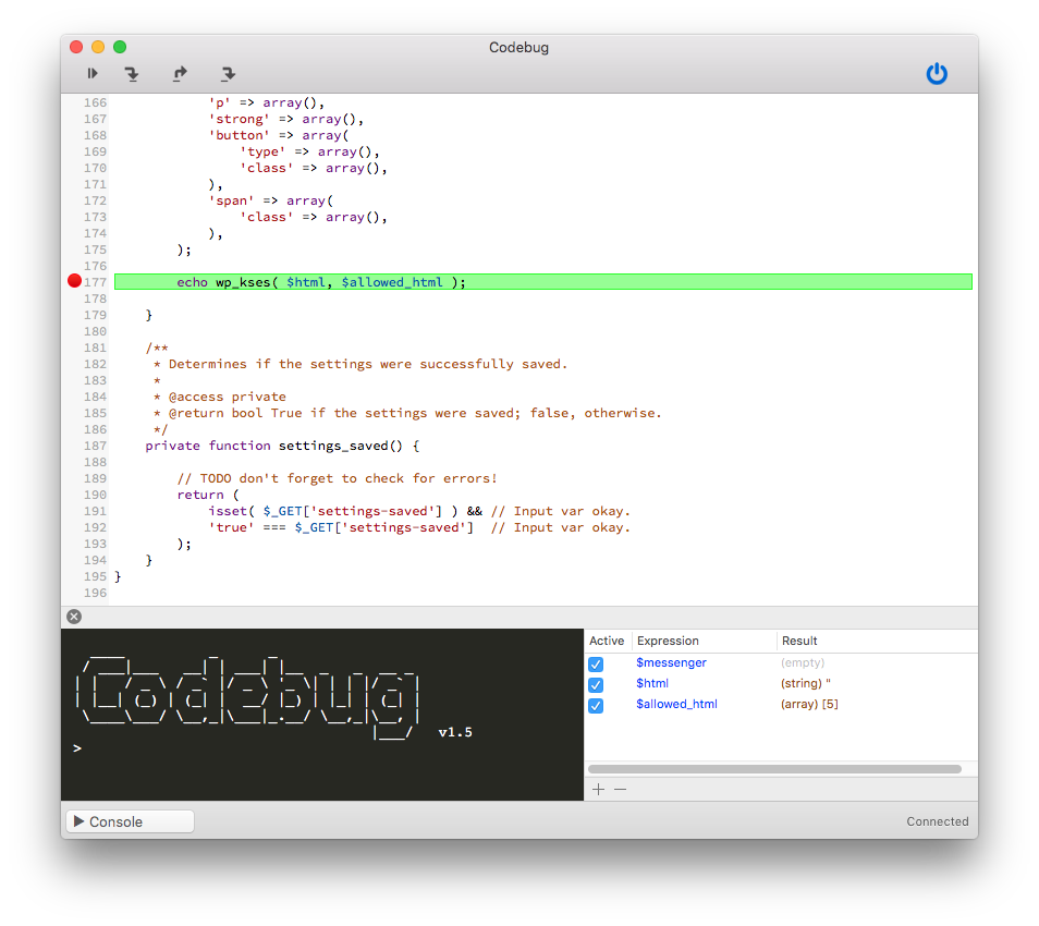 Xdebug with Pressmatic: Codebug