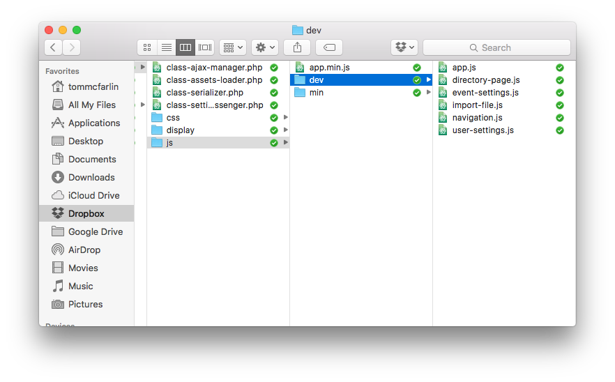 Concatenate JavaScript Files in Development