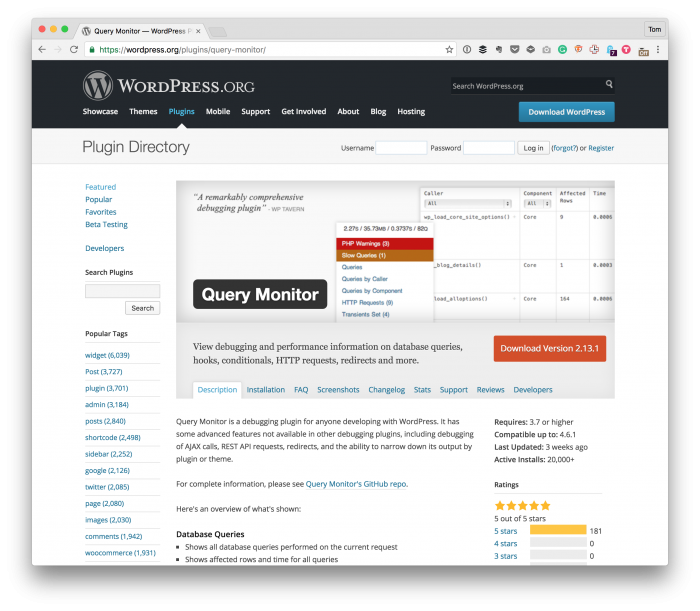 Query Monitor