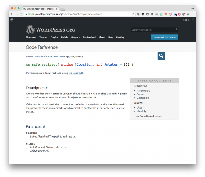 Custom WordPress Admin Redirect with wp_safe_redirect