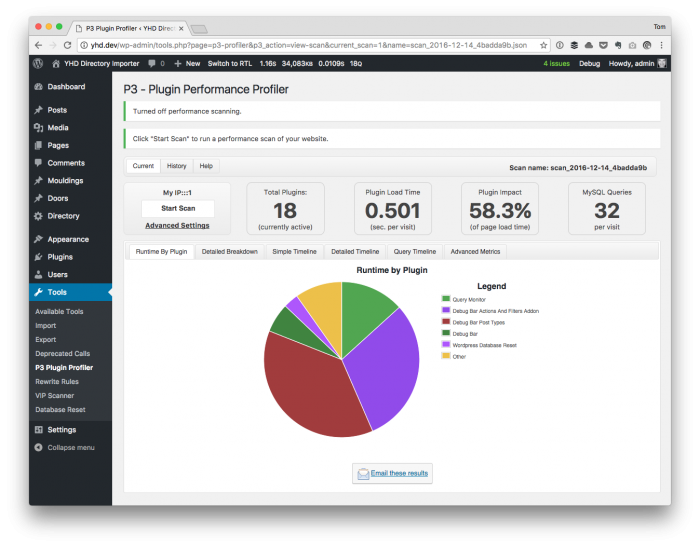 Plugin Performance Results