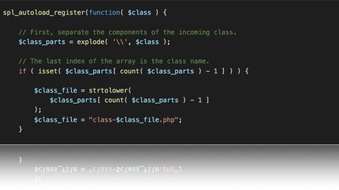 Namespaces and Autoloading: Autoloading, Part 1 - Finding the Class