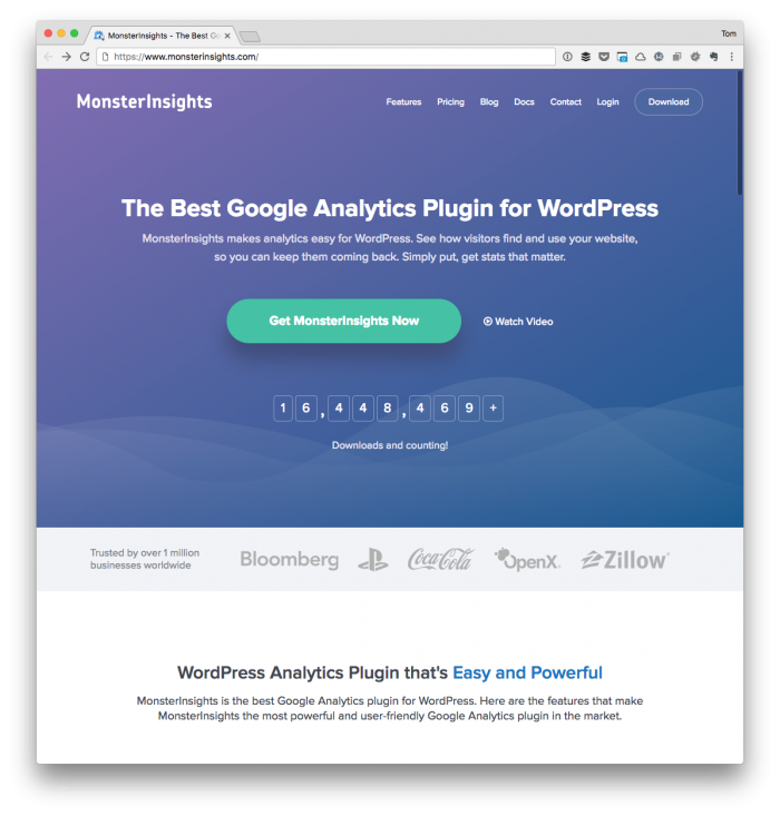 WordPress Plugins I Use: MonsterInsights