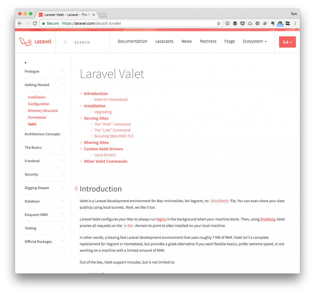 Fix Valet, WordPress, Ajax, Bad Gateway: Valet