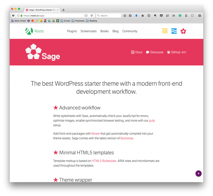 WordPress Templates: Sage