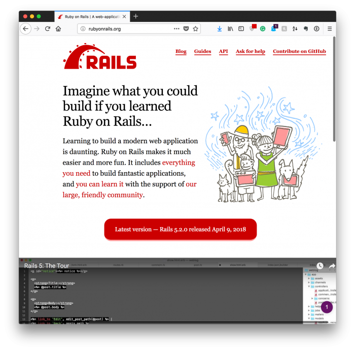 The New Thing: Rails