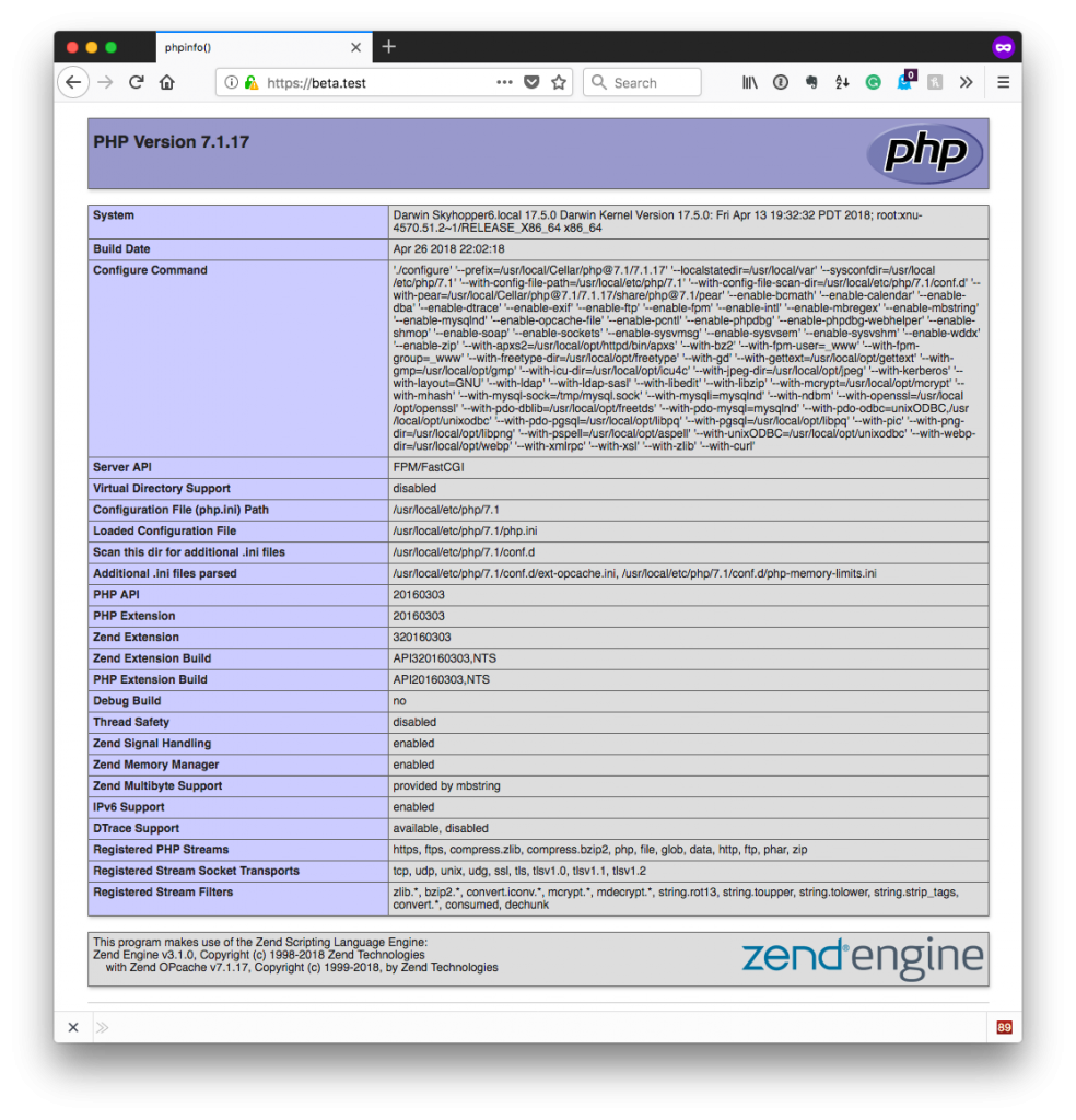 Multiple Versions of PHP with Homebrew