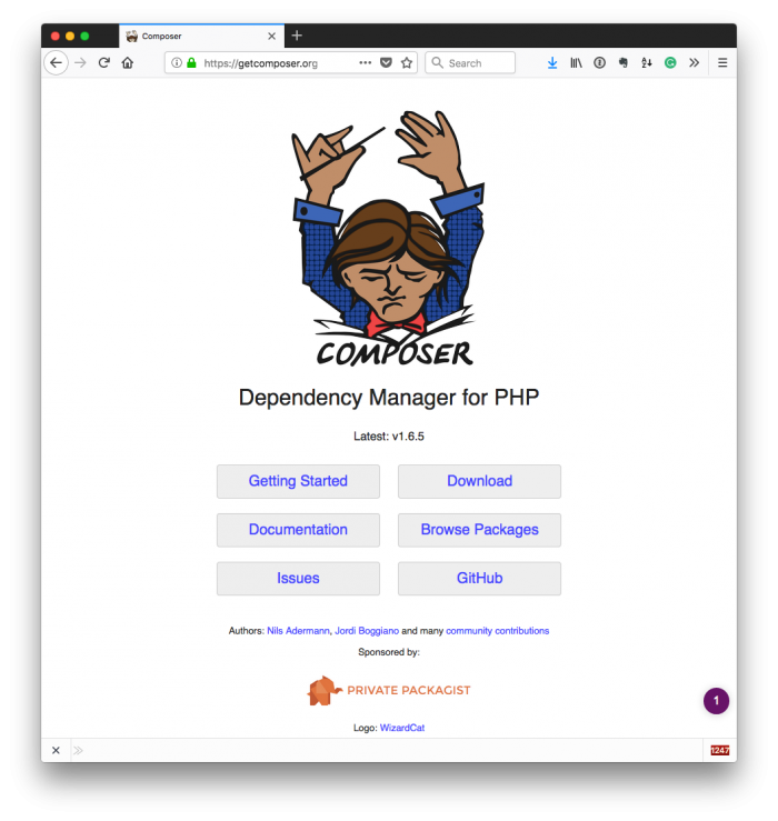 Php composer packages