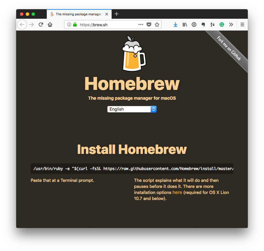 Independent WordPress Developer: Homebrew