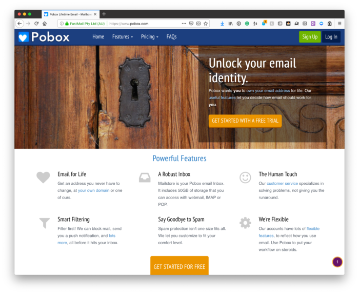 Keeping Domains, Hosting, and Email Separate: Pobox