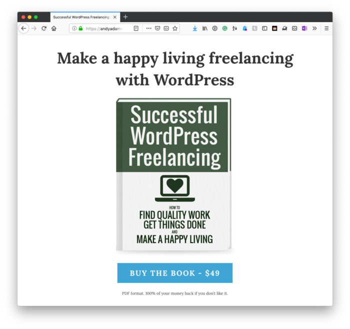 Succesful WordPress Freelancing