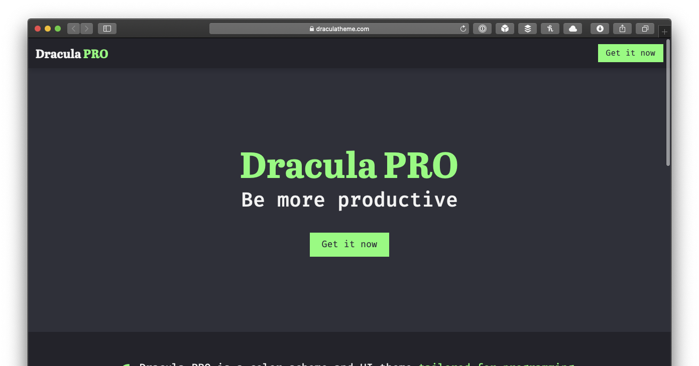 Dracula Pro For Optimizing Optimizing Dark Mode | Tom McFarlin