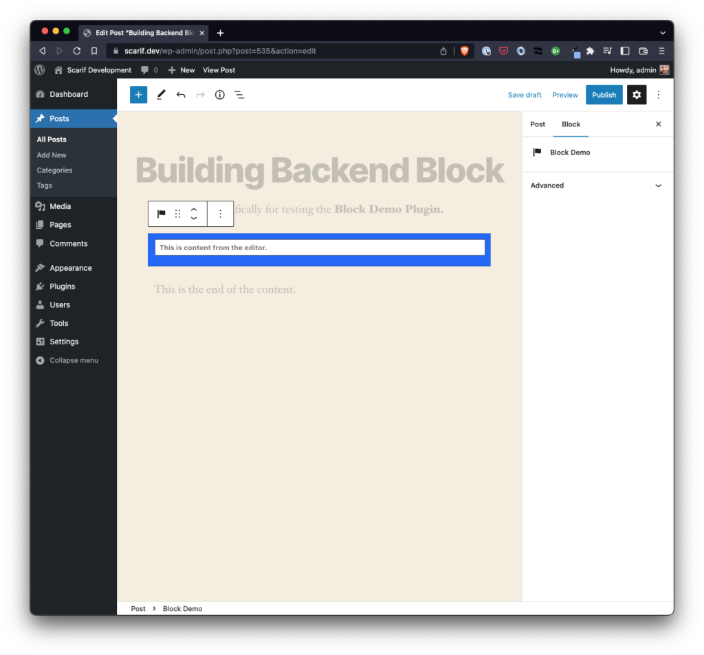 Learning to Build Block Editor Blocks, Part 3 | Tom McFarlin