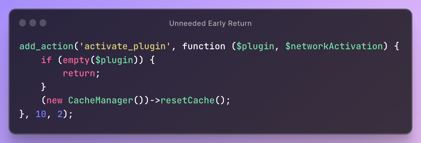 Don’t Perform an Early Return | Tom McFarlin