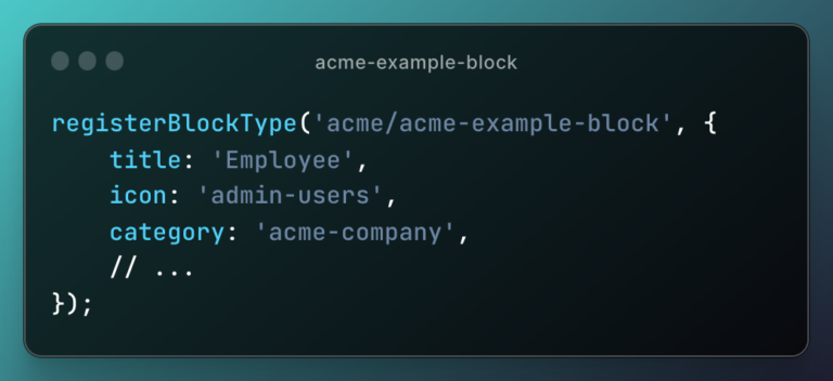 Block Notes: How To Nest Related Blocks | Tom McFarlin